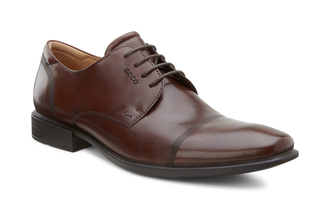 ecco cairo leather derby