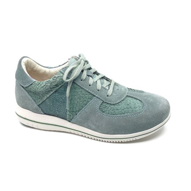 green comfort sneakers