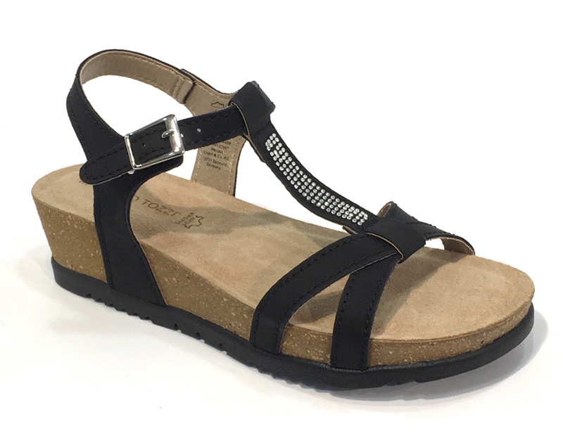 marco tozzi tan sandals