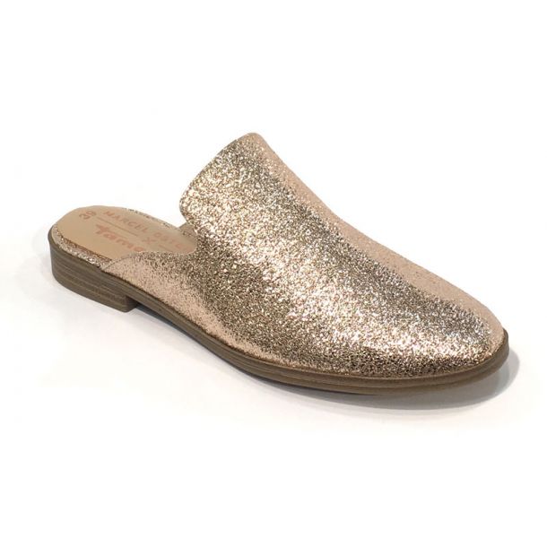 tamaris leather slipper